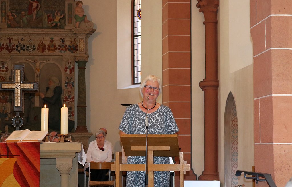 Für die katholischen Gemeinden sprach Referentin Hedwig Kluth