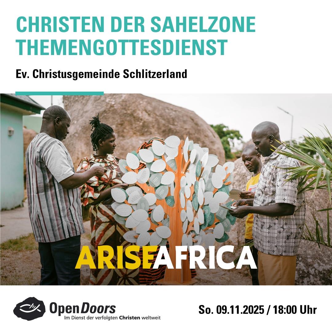 Gottesdienst mit Open Doors am 09.11.2025 um 18 Uhr in der Stadtkirche Schlitz